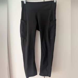 Lululemon black croped leggings
